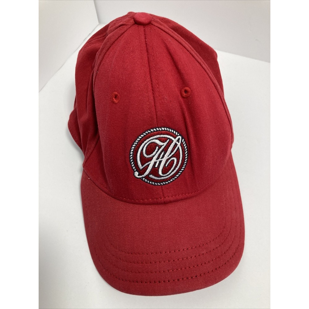 Pukka Headwear Baseball Cap Unisex L/XL Red Abbie Rogers Civitan Camp Flex Fit